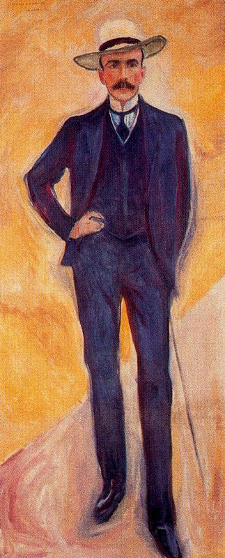 Count Harry Kessler, 1906 - Edvard Munch Painting